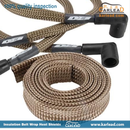 البازلت التفاف العادم رأس أنبوب الحرارة حزام