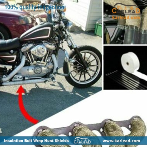 دراجة نارية العادم العزل حزام