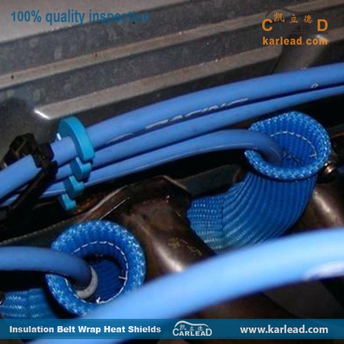 أسلاك التوصيل الدرع الواقي من الحرارة الأكمام